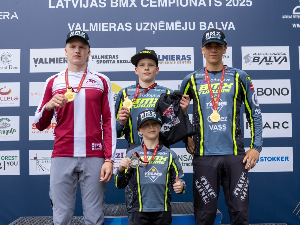 BMX Tukums komanda – panākumu vilnī! - Sports Tukuma novadā